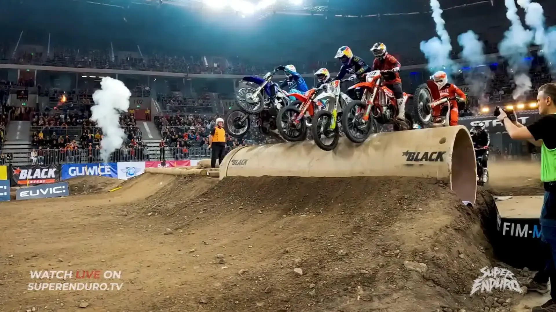 Ambiance course Super Enduro indoor